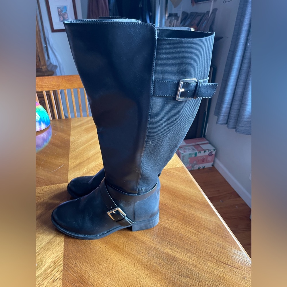Torrid extra wide calf wide tall riding boots